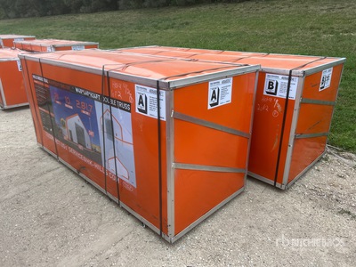 2026 HIlls Industrial 604024 40 ft x 60 ft x 24 ft Storage Building (Unused)