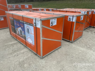 2026 HIlls Industrial 604024 40 ft x 60 ft x 24 ft Storage Building (Unused)