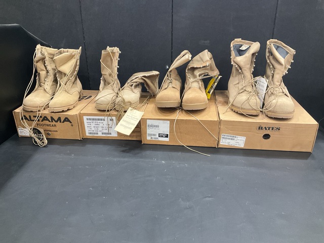 (156) Pairs of Combat Boots