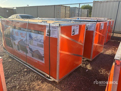 2026 HIlls Industrial 504026 50 ft x 40 ft x 26 ft Container Shelter