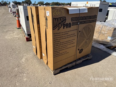 Quantity of (2) 42 in Commercial Barrel Fan (Unused)