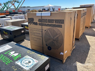 Quantity of (2) Max Air Pro 42 in Commercial Barrel Fan