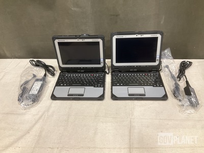 (2) New/Unused Panasonic CF-20 Toughbook Laptops