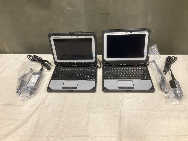 (2) New/Unused Panasonic CF-20 Toughbook Laptops