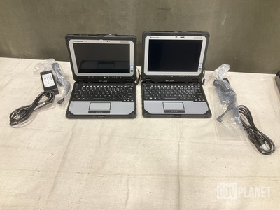 (2) New/Unused Panasonic CF-20 Toughbook Laptops