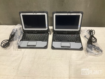 (2) New/Unused Panasonic CF-20 Toughbook Laptops