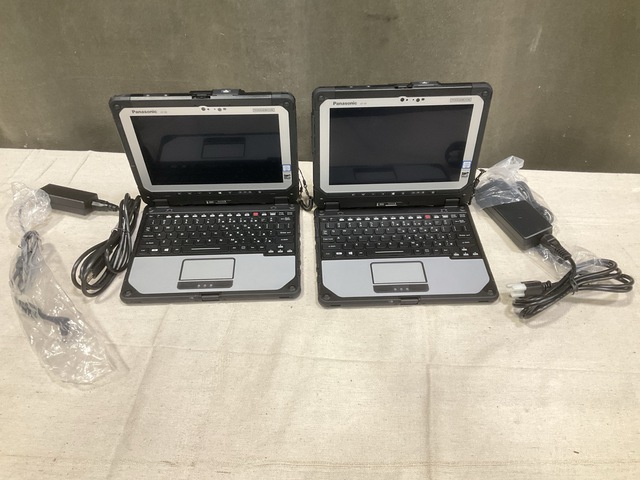 (2) New/Unused Panasonic CF-20 Toughbook Laptops