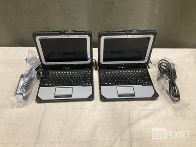 (2) New/Unused Panasonic CF-20 Toughbook Laptops