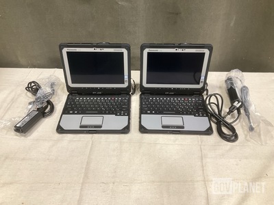 (2) New/Unused Panasonic CF-20 Toughbook Laptops