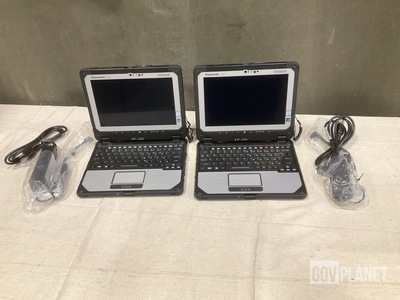 (2) New/Unused Panasonic CF-20 Toughbook Laptops