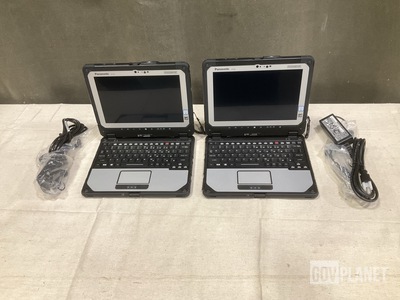 (2) New/Unused Panasonic CF-20 Toughbook Laptops