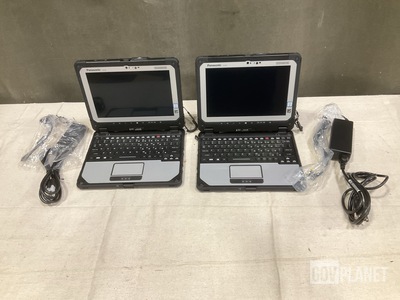 (2) New/Unused Panasonic CF-20 Toughbook Laptops
