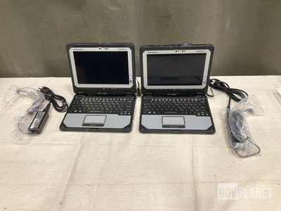 (2) New/Unused Panasonic CF-20 Toughbook Laptops