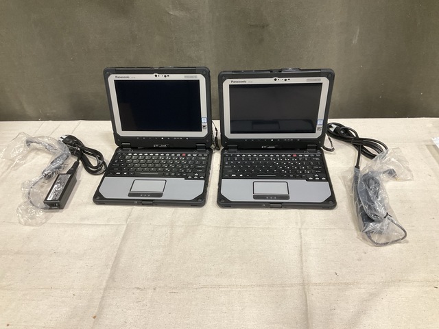 (2) New/Unused Panasonic CF-20 Toughbook Laptops