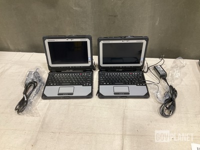 (2) New/Unused Panasonic CF-20 Toughbook Laptops