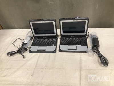 (2) New/Unused Panasonic CF-20 Toughbook Laptops