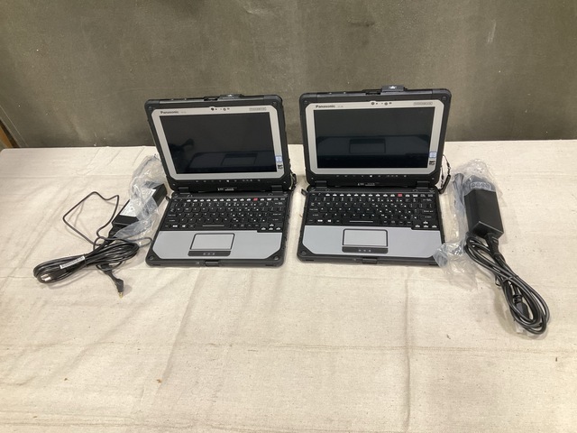 (2) New/Unused Panasonic CF-20 Toughbook Laptops