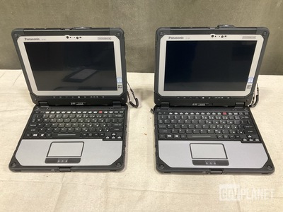 (2) New/Unused Panasonic CF-20 Toughbook Laptops