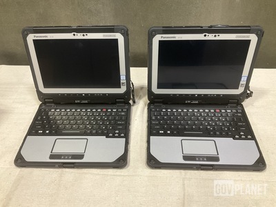 (2) New/Unused Panasonic CF-20 Toughbook Laptops