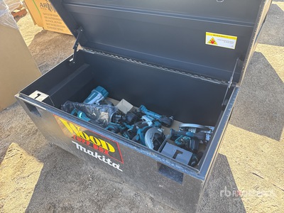 Quantity of Wood Tuff Tow 48 in Job Box w/ 7 pc Cub Cadet Tool Kit (Unused)