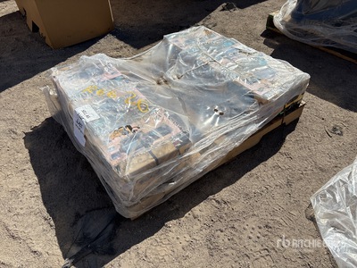 Quantity of (6) Wood 2000 lb power winch Winch