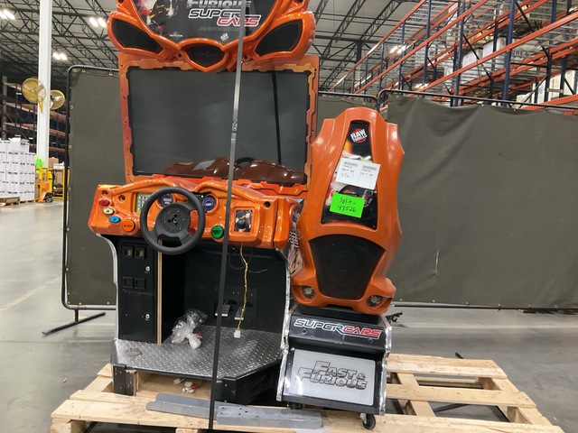 Raw Thrills Fast & Furious Super Cars Arcade Machine Raw Thrills Fast & Furious Super Cars Arcade Machine