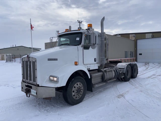 2012 Kenworth T800 6x4 T/A Day Cab Truck Tractor