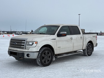 2013 Ford F-150 Lariat 4x4 Crew Cab Pickup