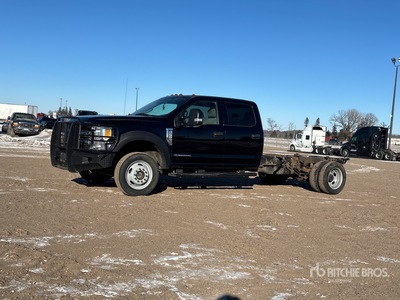 2017 Ford F-550 XLT 4x4 Crew Cab Cab & Chassis