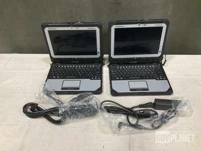 (2) New/Unused Panasonic CF-20 Toughbook Laptops