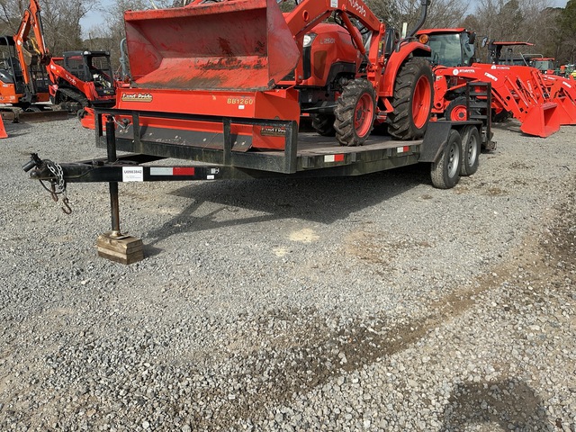 K&W 20 ft T/A Equipment Trailer