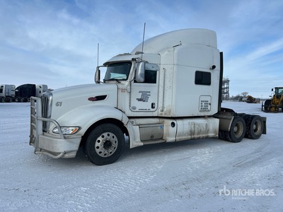 2013 Peterbilt 386 6x4 T/A Sleeper Truck Tractor