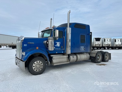 2017 Kenworth W900 6x4 Cabeza Tractora Cabina Dormitorio