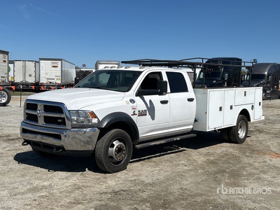 2018 Ram 4500 4x4 Crew Cab Utility Truck