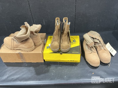 (36) Pairs of Combat Boots & (18) Pairs of Men's Boots