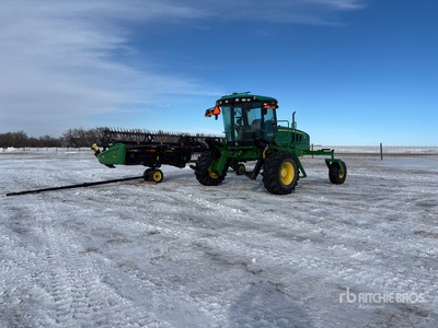 2014 John Deere W150 30 ft Swather Windrower