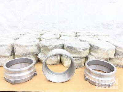 Quantity (51) 6 in. INT. Threaded Quick Disconnect Camlock Hose Couplings