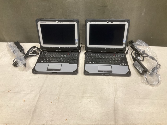 (2) New/Unused Panasonic CF-20 Toughbook Laptops