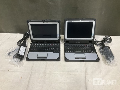 (2) New/Unused Panasonic CF-20 Toughbook Laptops