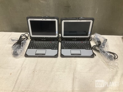 (2) New/Unused Panasonic CF-20 Toughbook Laptops