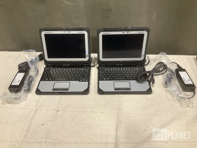 (2) New/Unused Panasonic CF-20 Toughbook Laptops