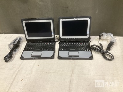 (2) New/Unused Panasonic CF-20 Toughbook Laptops