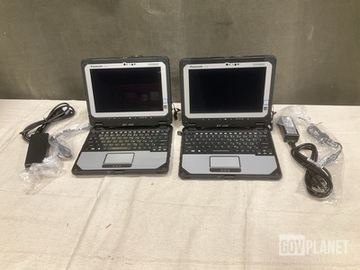 (2) New/Unused Panasonic CF-20 Toughbook Laptops