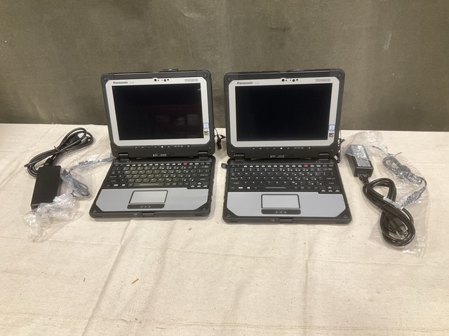 (2) New/Unused Panasonic CF-20 Toughbook Laptops