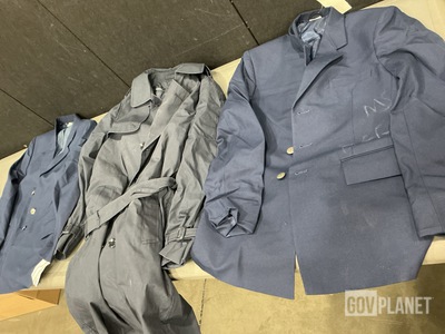 (1) Men’s Coat, (2) All-Weather Coats, (1) Women’s Coat & Assorted Items