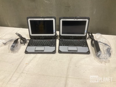 (2) New/Unused Panasonic CF-20 Toughbook Laptops