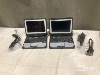 (2) New/Unused Panasonic CF-20 Toughbook Laptops