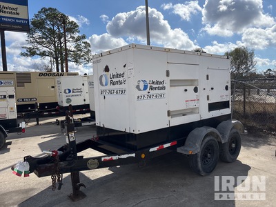 2014 Cummins C100D6RG 100 kW Mobile Generator Set