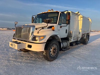 2006 International WorkStar 7300 4x2 Side Loader Camion de ramassage des ordures ménagères