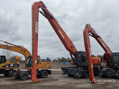 2019 Atlas 520MH Wheel Material Handler